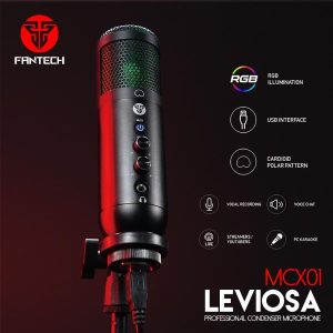 Fantech Leviosa MCX01 RGB Condenser Microphone
