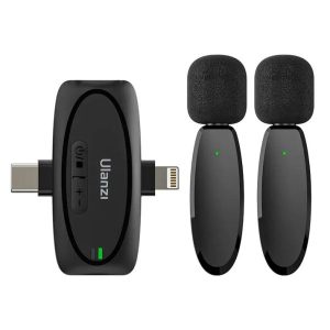 Ulanzi V6 3-in-1 Plug-Play Wireless Microphone