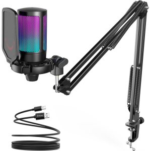 FIFINE AMPLIGAME A6T Gaming PC USB Microphone