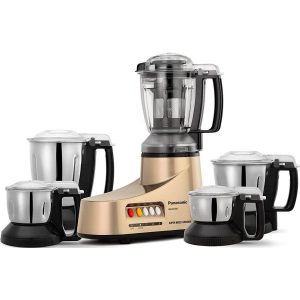 Panasonic MX-AC555 New 550-Watt Mixer Grinder with 5 Jars