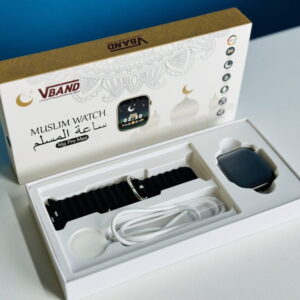 Muslim Smartwatch M9 Pro Max – Black Color