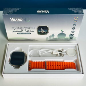 Muslim Smartwatch M9 Ultra Max – Orange Color