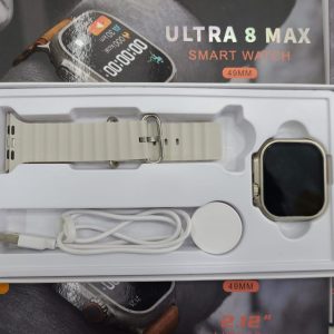 Ultra 8 Max smartwatch – Silver Color