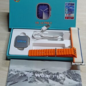V9 Ultra 2 Smartwatch – Orange Color