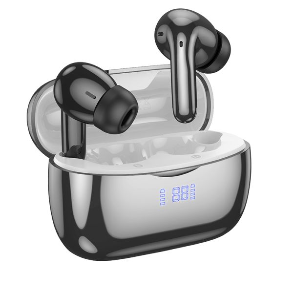 Hoco EQ16 ANC+ENC TWS Wireless Bluetooth Earbuds – Black Glaze