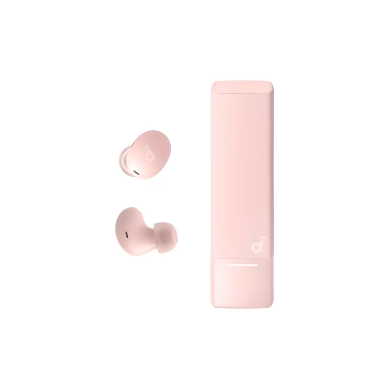 Anker Soundcore A30i Lipstick-Shaped Smart Noise Cancelling Earbuds – Pink