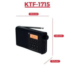 KTF-1715 Bluetooth Digital Display Speaker