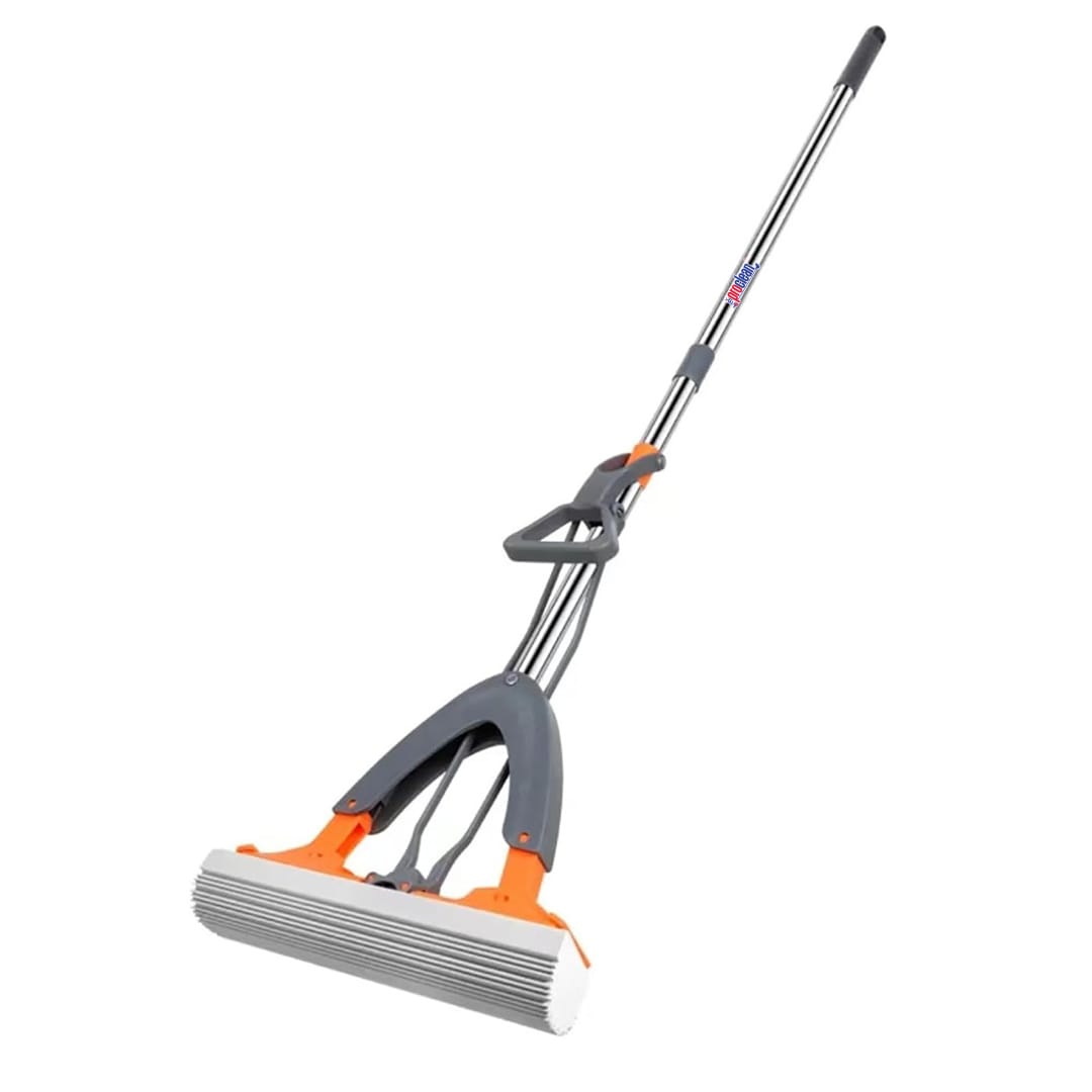 Sponge Mop for Floor Cleaning, No Hand Washing, Dry and Wet Dual Use, Lazy Person, for Tile,Marble,Kitchen,Bathroom and Office .