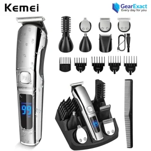 Kemei KM-8508 11-in-1 Multi-grooming Kit for Men