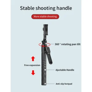 JMARY KT-239 1.75M Handheld Stick & Tripod - Lightweight & Portable