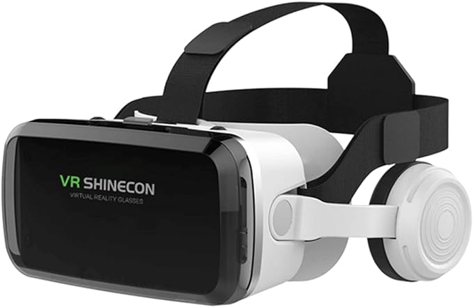 VR SHINECON G06E with Headset + Bluetooth Remote